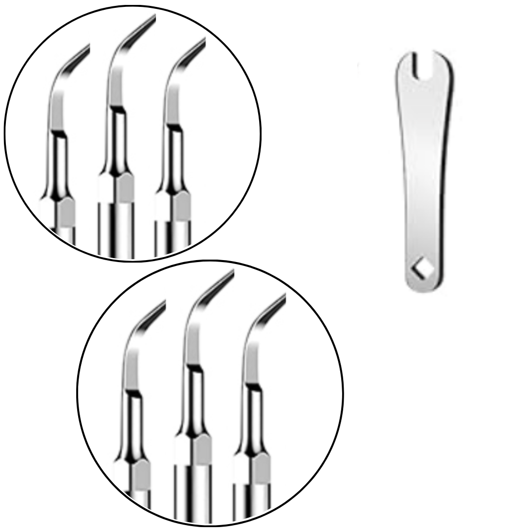 6 Scaler heads + Wrench